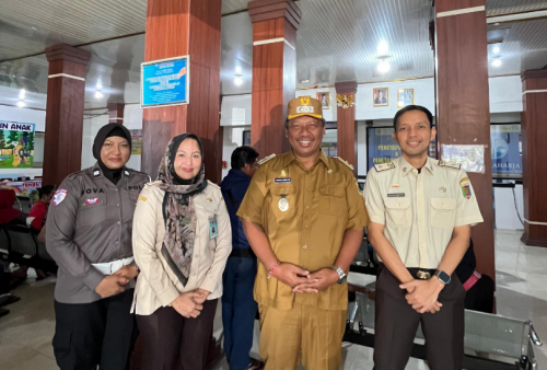 Wakil Bupati Pastikan Pelayanan Pajak Kendaraan di Samsat Lampung Tengah Berjalan Lancar