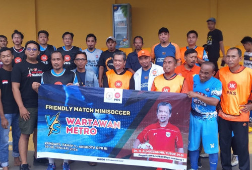 Kundapil Tahap I DPR RI, PKS Kota Metro Gelar Friendly Match Mini Soccer
