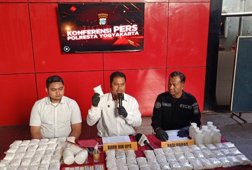 Dua Tersangka Diamankan, Polisi Sita 81 Ribu Butir Obat Keras di Yogyakarta
