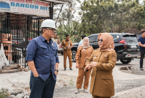Kemenko IPK Beri Atensi, Pemkab Mesuji Gunakan Disposal Tol untuk Perbaikan Jalan