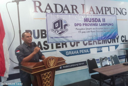 Taufik Wijaya Kembali Pimpin DPP PJS Lampung Periode 2026-2027