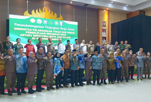Kepala Daerah Lampung Sepakat MoU dengan Kejaksaan untuk Transparansi Dana Desa