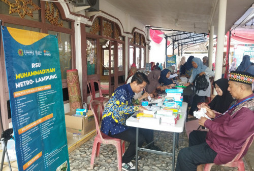Semarak Kemerdekaan, RSU Muhammadiyah Metro Berikan Pengobatan Gratis