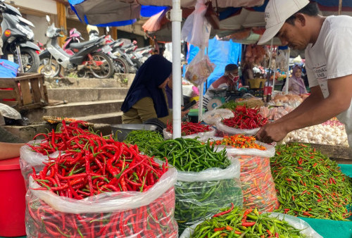 Harga Cabai Rawit dan Merah di Metro Lampung Kompak Turun Pasca Idulfitri