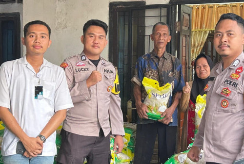 Bantu Ringankan Beban Warga, Polres Mesuji Gelar Gerakan Pangan Murah