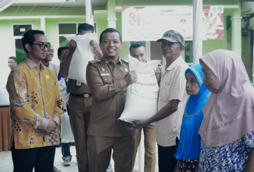 55.048 Warga Pringsewu Dapat Bantuan Beras, Total 1.651.440 Kilogram Disalurkan