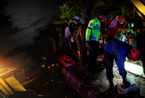 Hendak Buang Air Kecil, Pria Asal Bantul Terpeleset dan Jatuh ke Dasar Sungai Batikan Yogyakarta