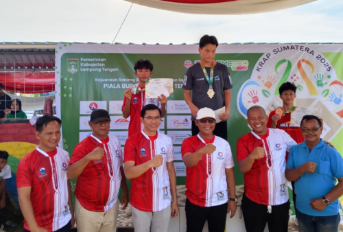 Bupati Lampung Tengah Apresiasi Kontribusi Lembah Melenium dalam Kejuaraan Renang KRAP Sumatera