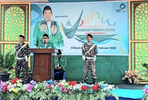 Wujudkan Pemuda yang Peduli dan Bermanfaat untuk Masyarakat, GP Ansor Mesuji Gelar Konferensi Ke-IV