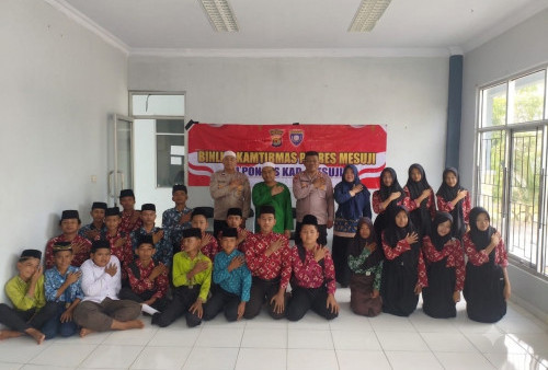 Polres Mesuji Edukasi Santri Ponpes Al-Ghazali Soal Asusila, Bullying, dan Pelanggaran Hukum
