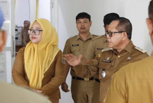 Pj Sekda Lampung Tengah Sidak Kantor Dinas, Disiplin dan Kebersihan Jadi Sorotan