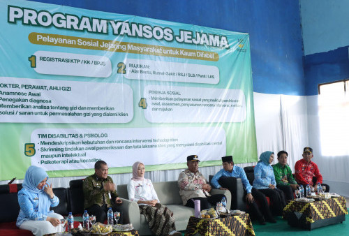  Dukung Penyandang Disabilitas, YANSOS JEJAMA Hadir di Lampung Tengah