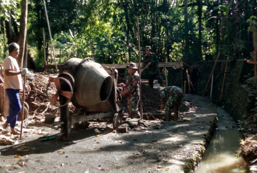 Jembatan Gantung Garuda Segera Rampung, Dorong Aktivitas Ekonomi Warga