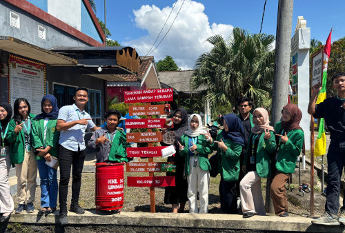 Mahasiswa Malahayati Ajarkan Pengelolaan Sampah Aman dengan Incinerator