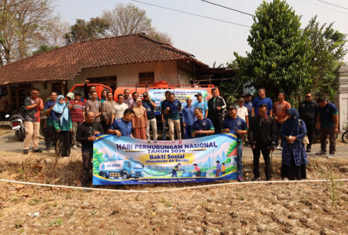 Warga Gunungkidul Kesulitan Air Bersih, Dishub Kota Yogyakarta Kirim Bantuan 25 Tangki