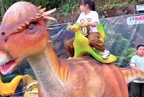 Resmi Dibuka! Jelajahi Dunia Dinosaurus dengan Wahana Seru di Dino Planet Metro Garden