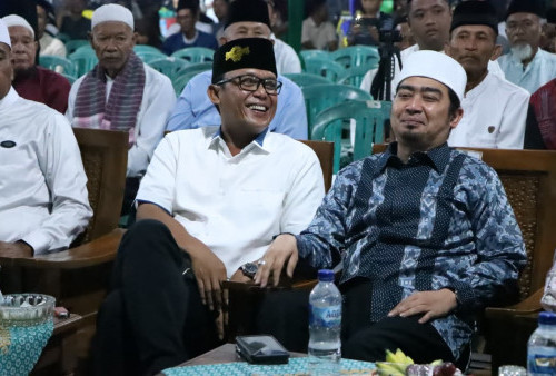 Hadiri Tabligh Akbar, Bupati Lamteng Ajak Jamaah Teladani Akhlak Rasulullah
