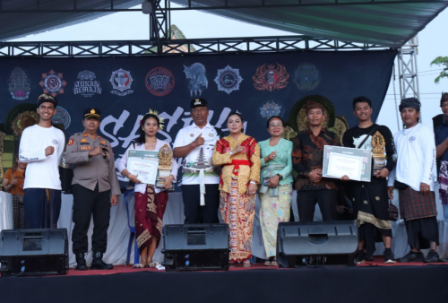 Wabup Lamteng Harap Sasih Kesanga Fest 2025 Menjadi Agenda Tahunan