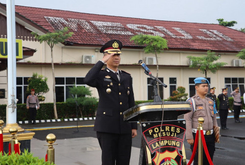 Peringati Harkitnas ke-118, Polres Mesuji Gaungkan Semangat Kebangkitan Bangsa
