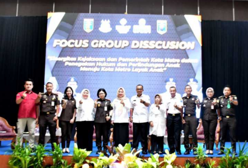 Kejari dan Pemkot Metro Perkuat Sinergi Wujudkan Kota Layak Anak