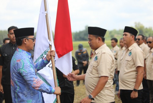 Perkuat Ketahanan Pangan, Bupati Lampung Tengah Lantik Gapoktan 