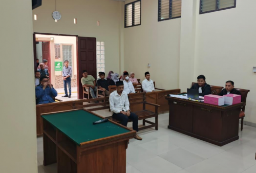 Pengadilan Bacakan Putusan Perkara Korupsi KUR dan KUPEDES Pringsewu