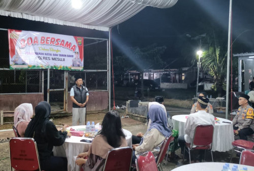 Polres Mesuji Siap Amankan Tahun Baru, Gelar Doa Bersama dan Kirim Doa untuk Masyarakat Aceh, Sumbar, dan Sumut