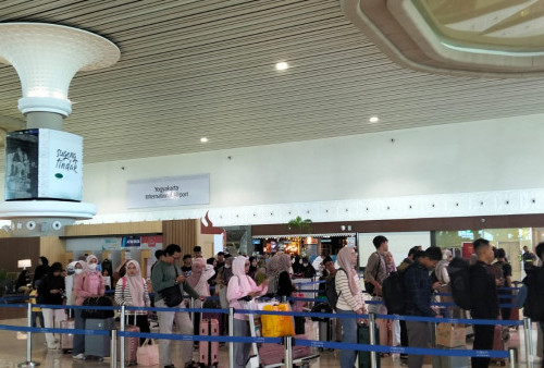Bandara Internasional Yogyakarta Mulai Dipadati Pemudik, Penerbangan Capai 101 per Hari Jelang Lebaran 2026