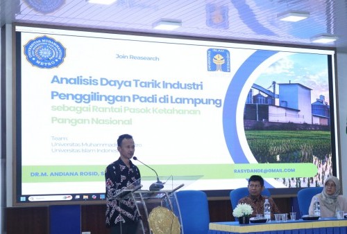UM Metro Gandeng Perpadi Lampung untuk Tingkatkan Inovasi di Industri Penggilingan Padi