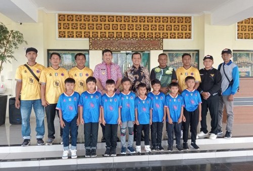 Pelepasan SSB BMP ke Kejurnas U-10, Bupati Tekankan Pentingnya Pembinaan Dini