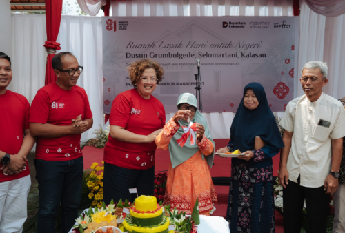 Peduli Warga Sekitar Destinasi, InJourney Bangun Rumah Layak Huni di Kalasan Sleman