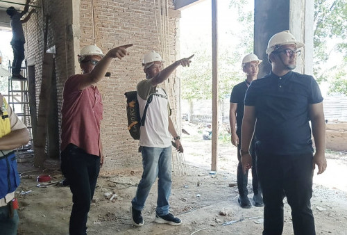 Wakil Wali Kota Metro Minta Rekanan Utamakan Kualitas Proyek Infrastruktur