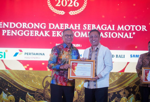 Gubernur Rahmat Mirzani Djausal Raih Top Regional Leader Awards 2026 untuk Sektor Pertanian