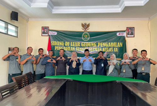 PN Sleman Hadirkan Sidang Luar Gedung Bersama Kalurahan Condongcatur
