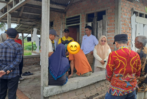 Aksi Peduli, Bupati Mesuji Lakukan Kunjungan Home Care