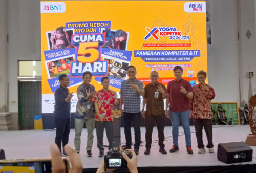 Hadirkan 70 Brand, Pameran Teknologi YOGYAKOMTEK 2026 Targetkan 50 Ribu Pengunjung