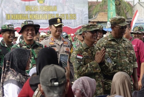 TMMD ke-125 Resmi Dibuka di Bangunrejo, Bupati Ardito Wijaya Tekankan Sinergi TNI dan Pemkab