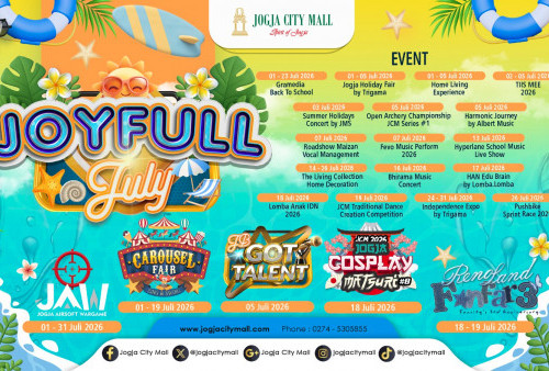 Jogja City Mall Sajikan Hiburan, Kompetisi, dan Pameran Lewat JOYFULL JULY 2026