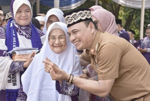 Metro Berangkatkan Ratusan Jemaah Haji, Ini Jadwal dan Pesan Wali Kota