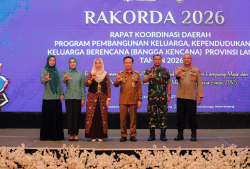 Pemprov Lampung Raih Penghargaan Apresiasi Peta Jalan Pembangunan Kependudukan 