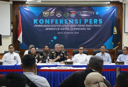 Dua Perempuan Asal China Diduga Selundupkan 4,2 Kg Emas di Bandara YIA, Begini Modusnya