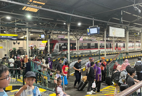 KAI Daop 6 Yogyakarta Catat Lonjakan Penumpang di Hari Pertama Long Weekend Paskah