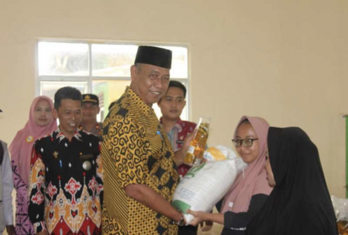 Ribuan KPM di Metro Barat Terima Bantuan Beras CPP