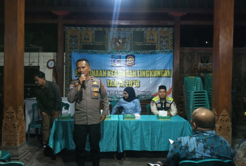 Satpol PP dan Polresta Sleman Perkuat Sinergi Pemerintah, Polisi, dan Warga Lewat Pembinaan Keamanan Lingkungan