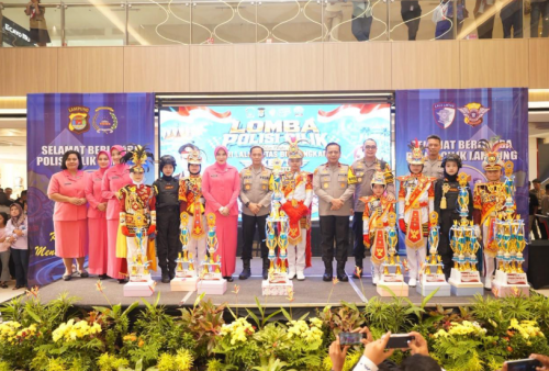 Meriahkan Hari Lalu Lintas Bhayangkara ke-71, Ditlantas Polda Lampung Gelar Lomba Pocil