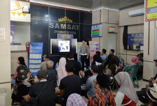 Antusiasme Warga Pringsewu Sambut Program Pemutihan Pajak Kendaraan Bermotor 2025