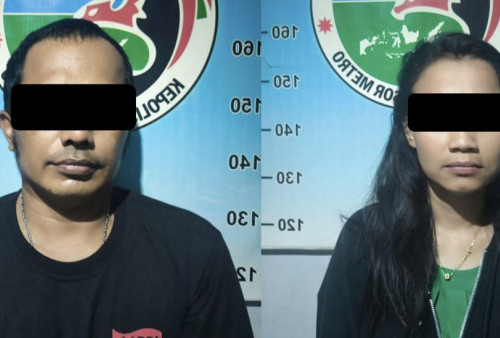 Polres Metro Amankan Sepasang Kekasih Terlibat Penyalahgunaan Narkoba