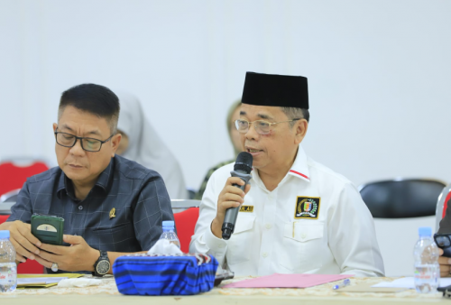 Perkuat Koordinasi, Kantor Pertanahan Mesuji Sambut Kunjungan Kerja Komisi I DPRD Lampung