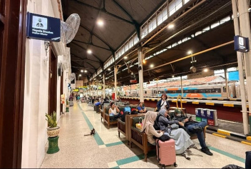 KAI Daop 6 Yogyakarta Catat 25.844 Penumpang di Hari Pertama Angkutan Lebaran 2026