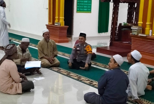 Colling Sistem Safari Subuh Polsek Way Serdang, Pererat Sinergitas Polri dan Masyarakat